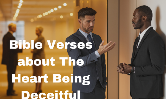 Bible Verses about The Heart Being Deceitful
