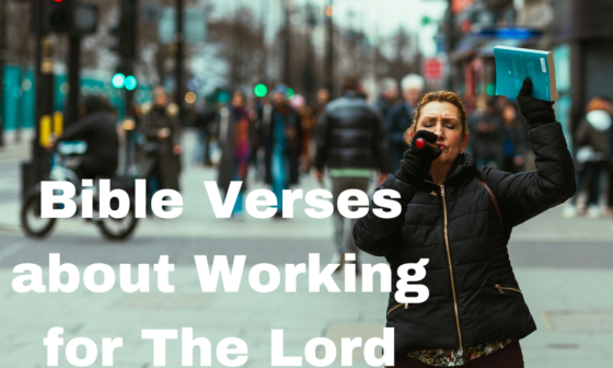 Bible Verses about Working for The Lord