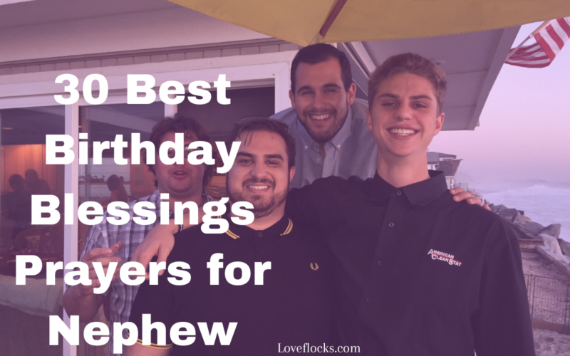 30 Best Birthday Blessings Prayers for Nephew