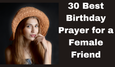 30 Best Birthday Prayer for a Female Friend