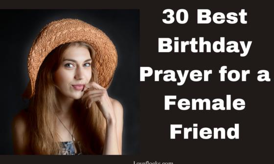 30 Best Birthday Prayer for a Female Friend
