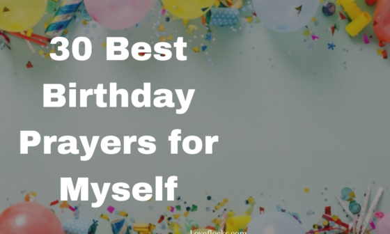 30 Best Birthday Prayers for Myself