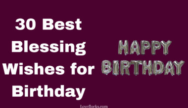 30 Best Blessing Wishes for Birthday