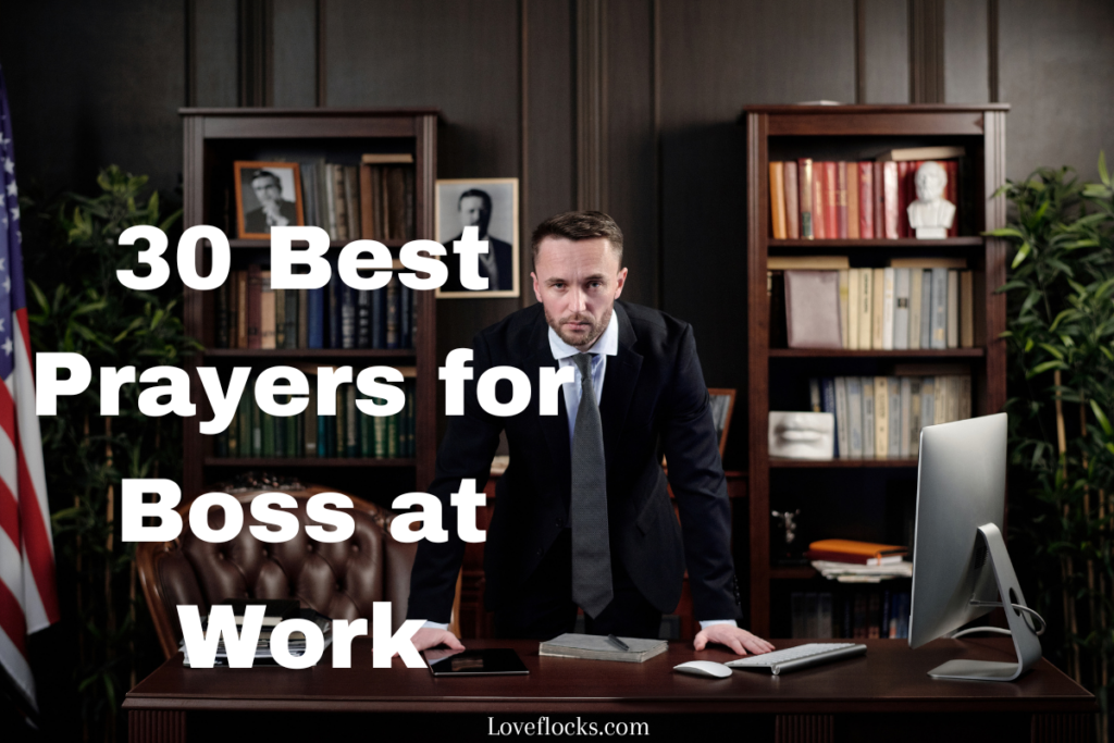 30 Best Prayers for Boss at Work