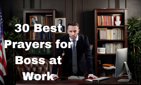 30 Best Prayers for Boss at Work