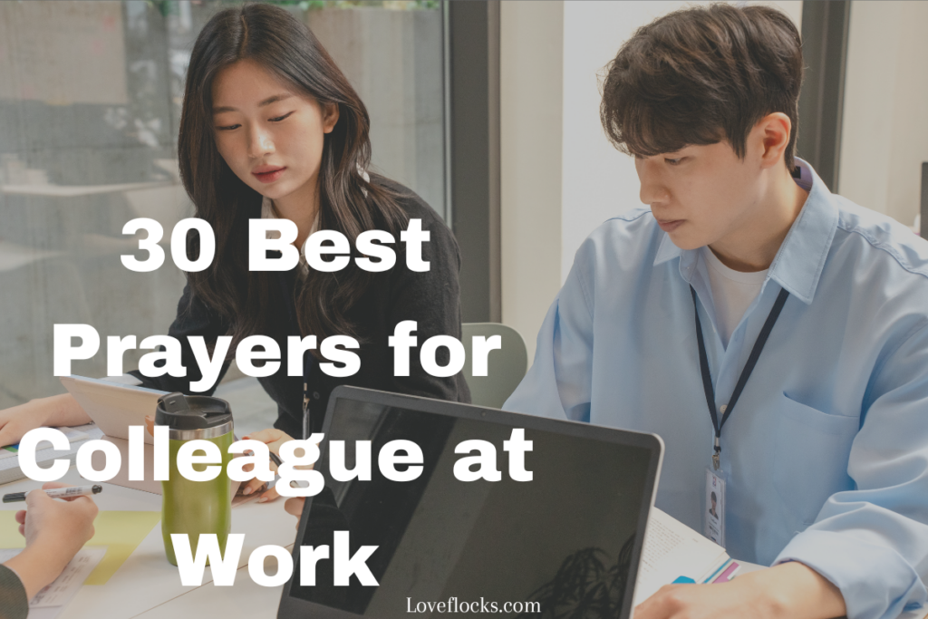 30 Best Prayers for Colleague at Work