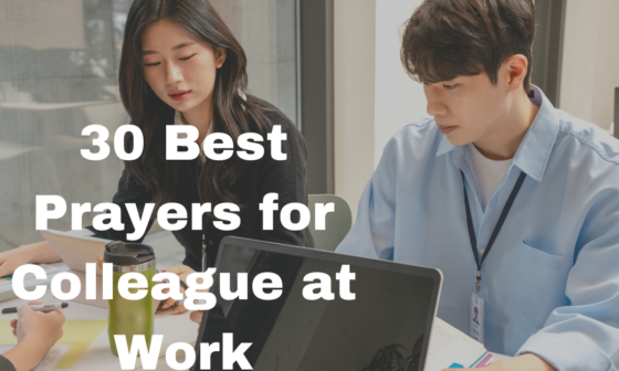 30 Best Prayers for Colleague at Work