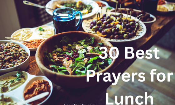 30 Best Prayers for Lunch