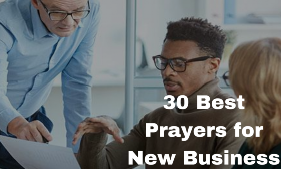30 Best Prayers for New Business
