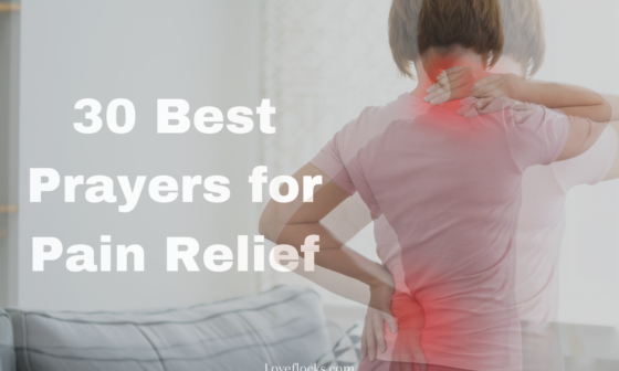 30 Best Prayers for Pain Relief