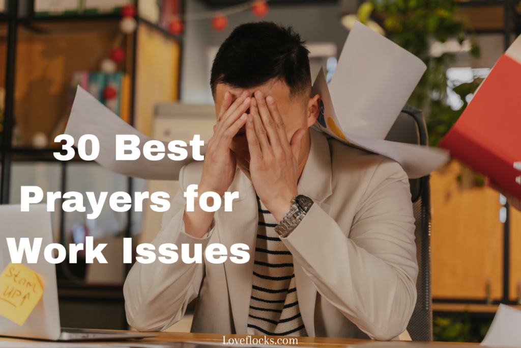 30 Best Prayers for Work Issues