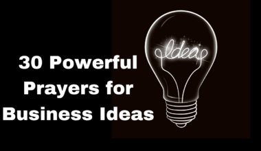 30 Powerful Prayers for Business Ideas