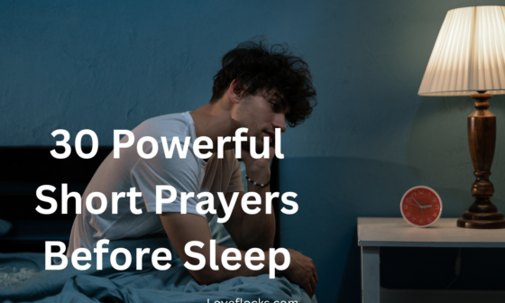 30 Powerful Short Prayers Before Sleep