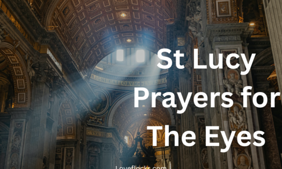 St Lucy Prayers for The Eyes