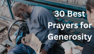 30 Best Prayers for Generosity