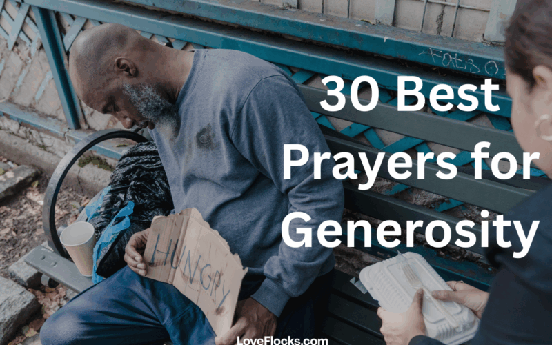 30 Best Prayers for Generosity
