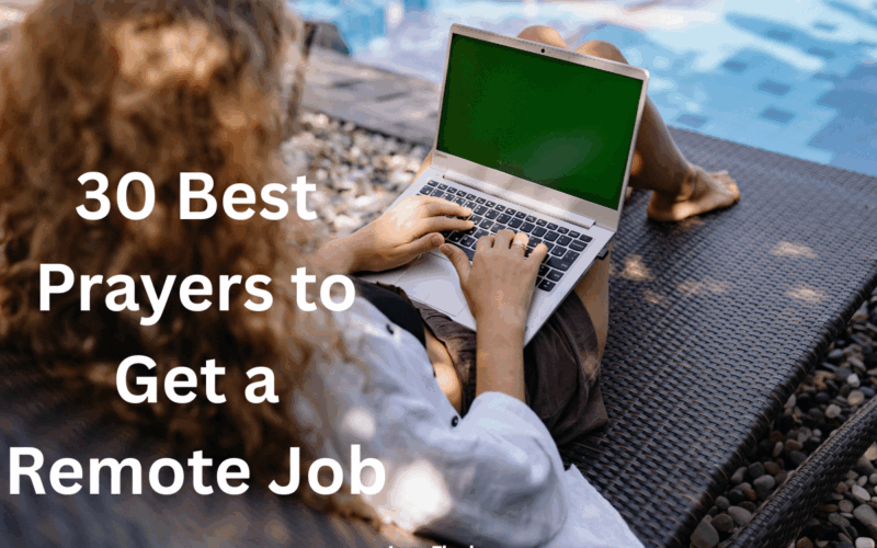 30 Best Prayers to Get a Remote Job
