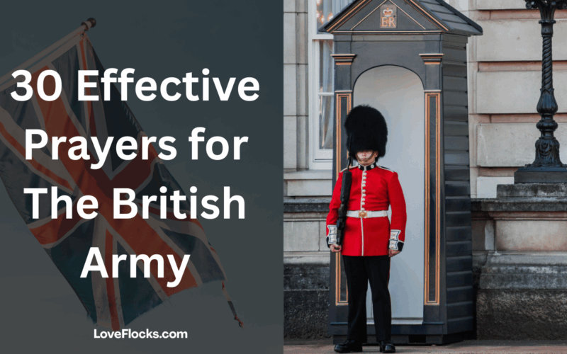 30 Effective Prayers for The British Army