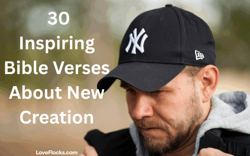 30 Inspiring Bible Verses About New Creation