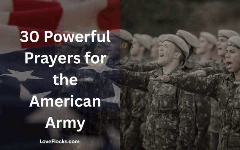 30 Powerful Prayers for the American Army