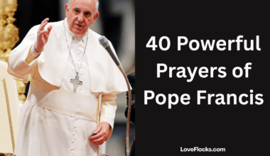 40 Powerful Prayers of Pope Francis