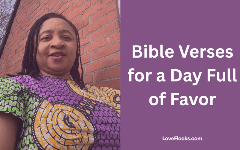 Bible Verses for a Day Full of Favor