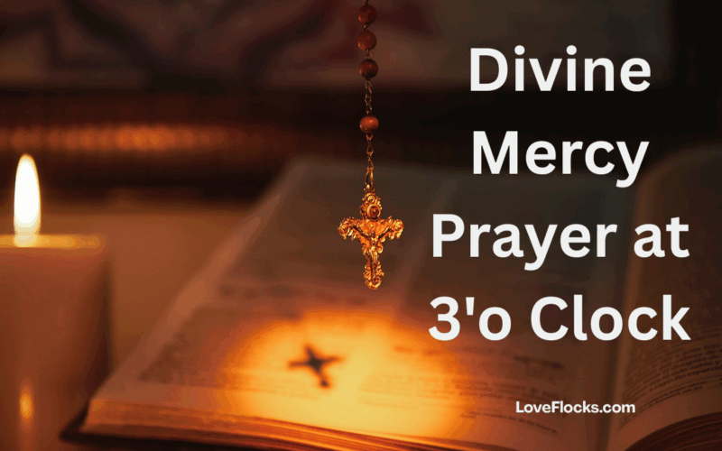 Divine Mercy Prayer at 3'o Clock