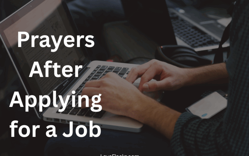 Prayers After Applying for a Job