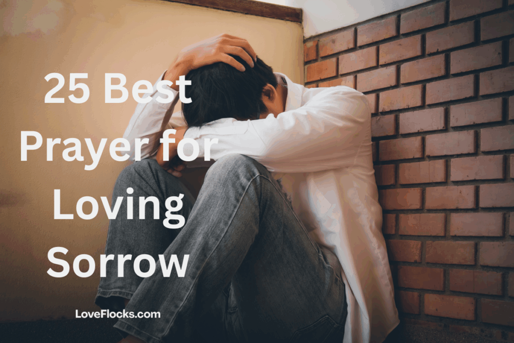 25 Best Prayer for Loving Sorrow