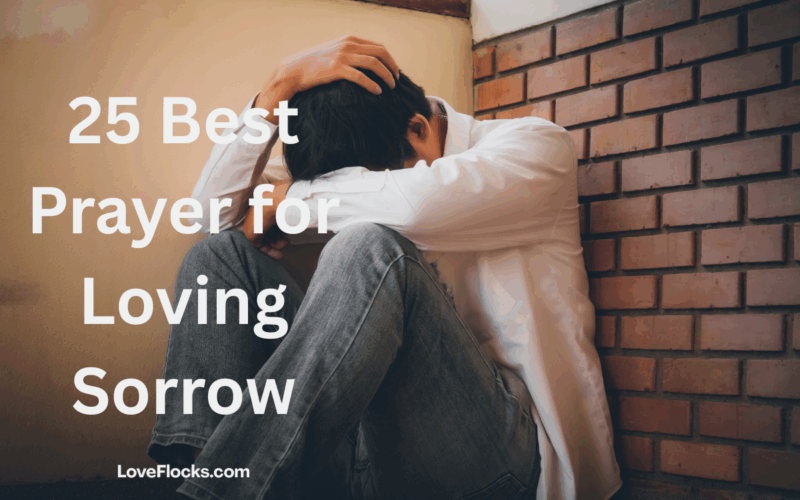 25 Best Prayer for Loving Sorrow