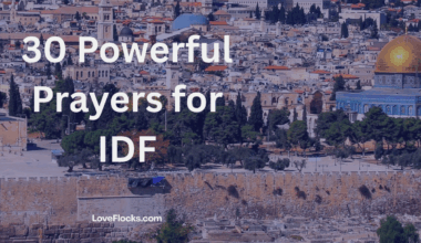 30 Powerful Prayers for IDF