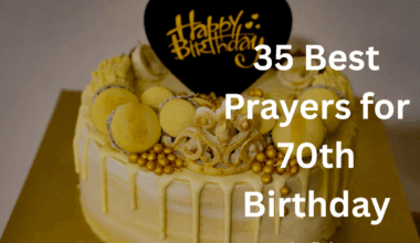 35 Best Prayers for 70th Birthday