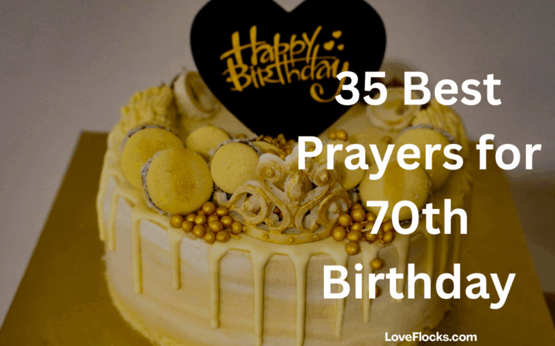 35 Best Prayers for 70th Birthday