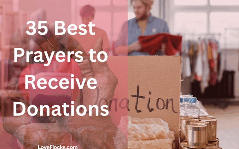 35 Best Prayers to Receive Donations