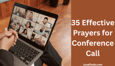 35 Effective Prayers for Conference Call