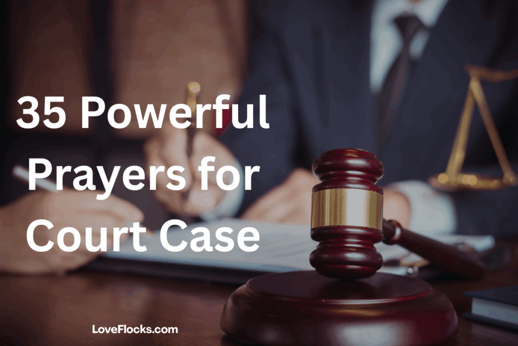 35 Powerful Prayers for Court Case