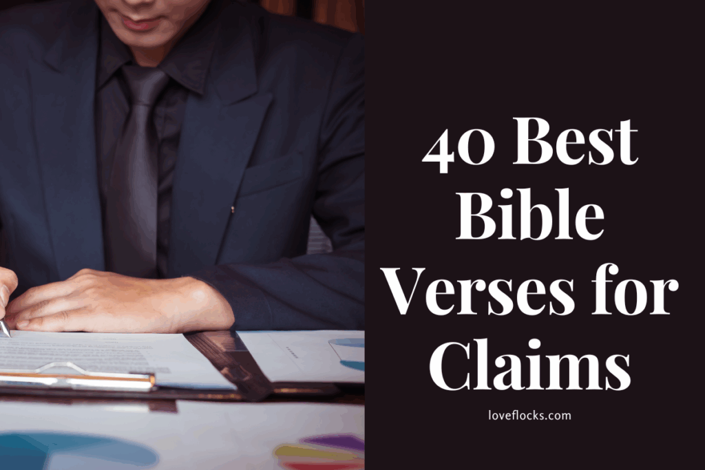 40 Best Bible Verses for Claims