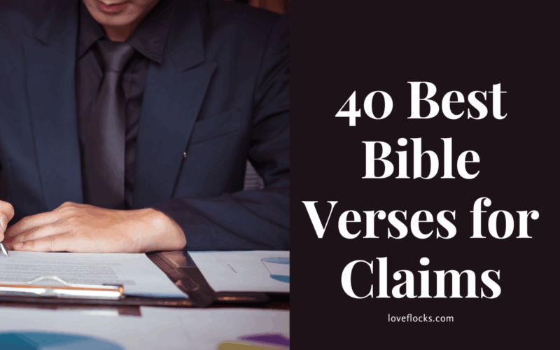40 Best Bible Verses for Claims
