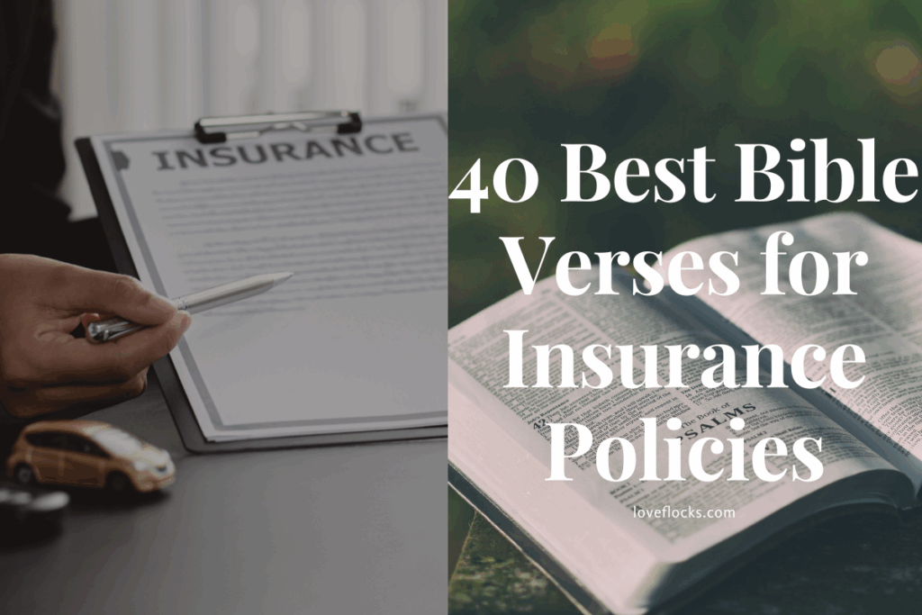 40 Best Bible Verses for Insurance Policies