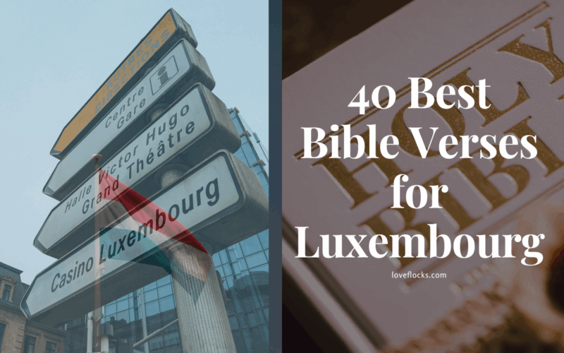 40 Best Bible Verses for Luxembourg