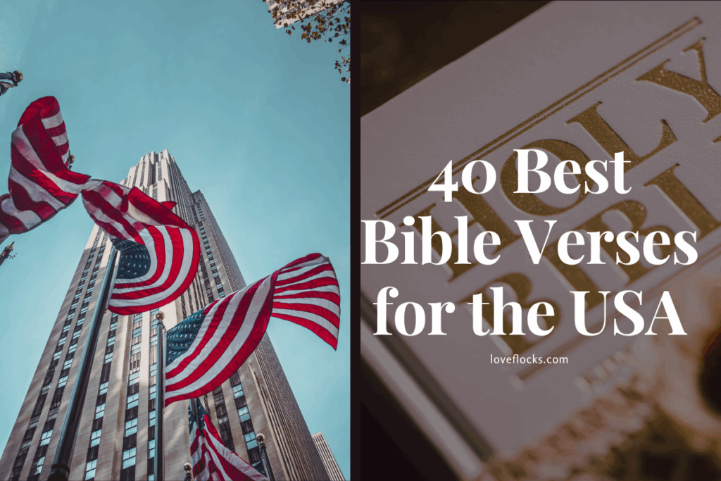 40 Best Bible Verses for the USA