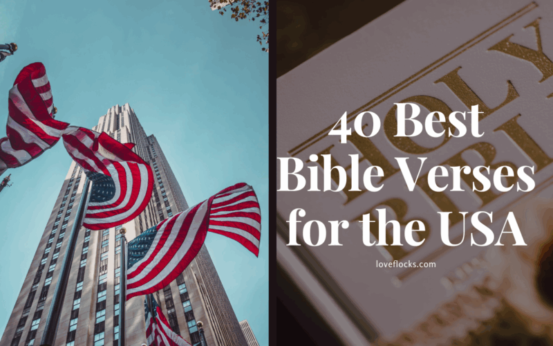 40 Best Bible Verses for the USA
