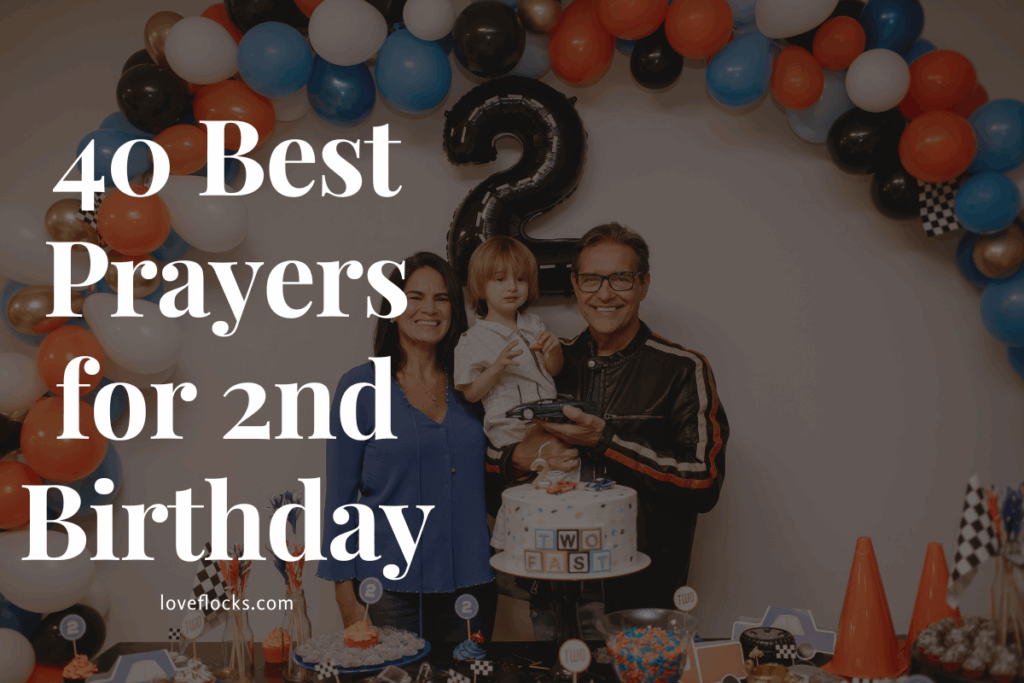 40 Best Prayers for 2nd Birthday