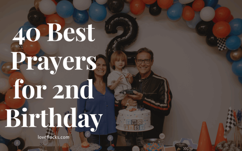 40 Best Prayers for 2nd Birthday