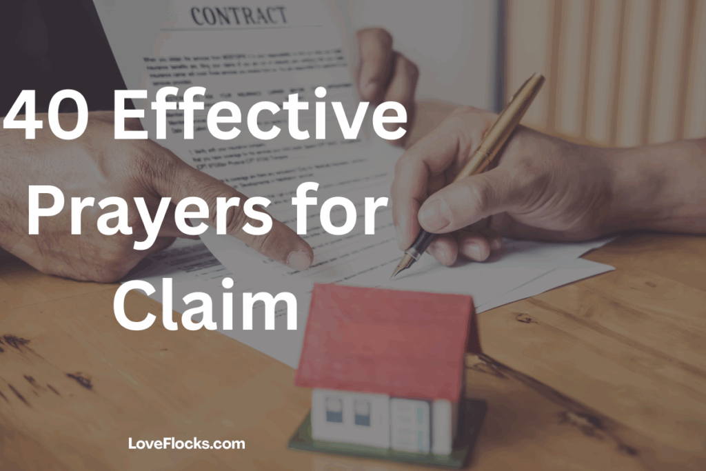 40 Effective Prayers for Claim