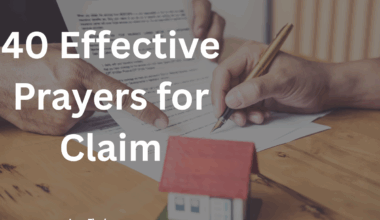 40 Effective Prayers for Claim