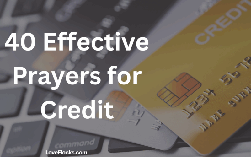 40 Effective Prayers for Credits