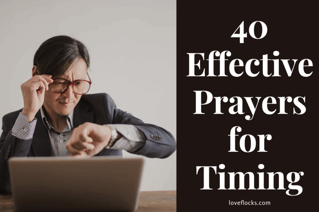 40 Effective Prayers for Timing