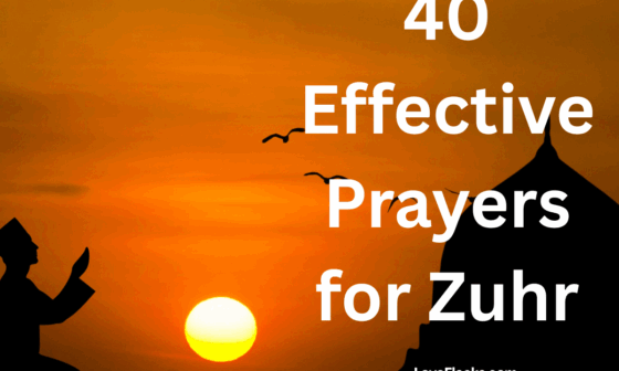 40 Effective Prayers for Zuhr