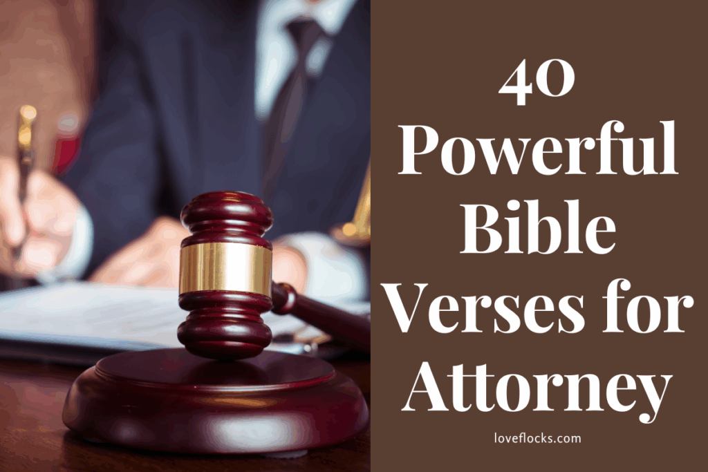 40 Powerful Bible Verses for Attorneys